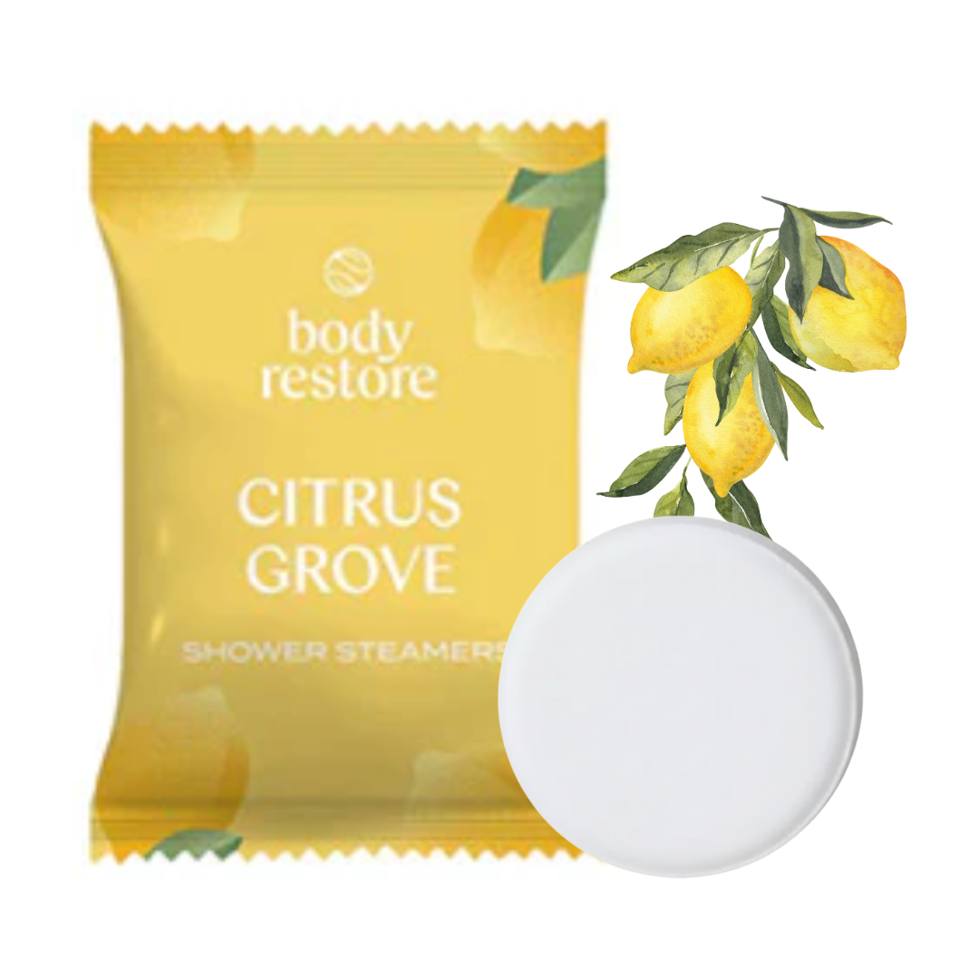 Duschdampfer mit Zitrusduft – 15er-Packung