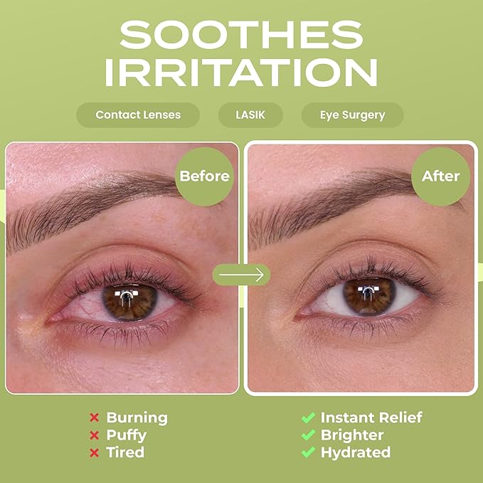 Zen Steam Augenmasken - Grüner Tee