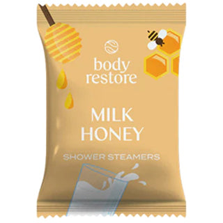 Duschdampfer mit Milch und Honig 
