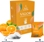 Orangefarbener Duschdampfer (3er-Pack) 